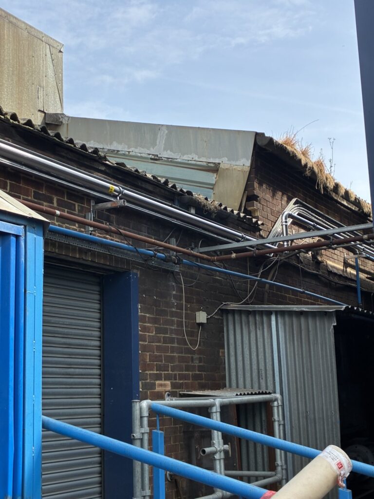 New gas line for factory ovens in Ashford
