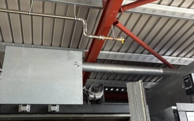 New gas line for factory ovens in Ashford